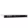 Alphacool ES 1U 19-palcová serverová rack skriňa, pripravená na vodné chladenie, Čierna/Sivá