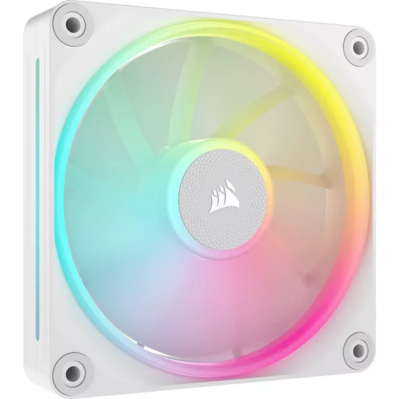 CORSAIR Icue Link Lx120 RGB 120mm Pwm ventilátor štartovacia sada - biela