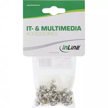 InLine IT / PC multi sada skrutiek s dištančnými stĺpikmi 48 ks, kov, plast