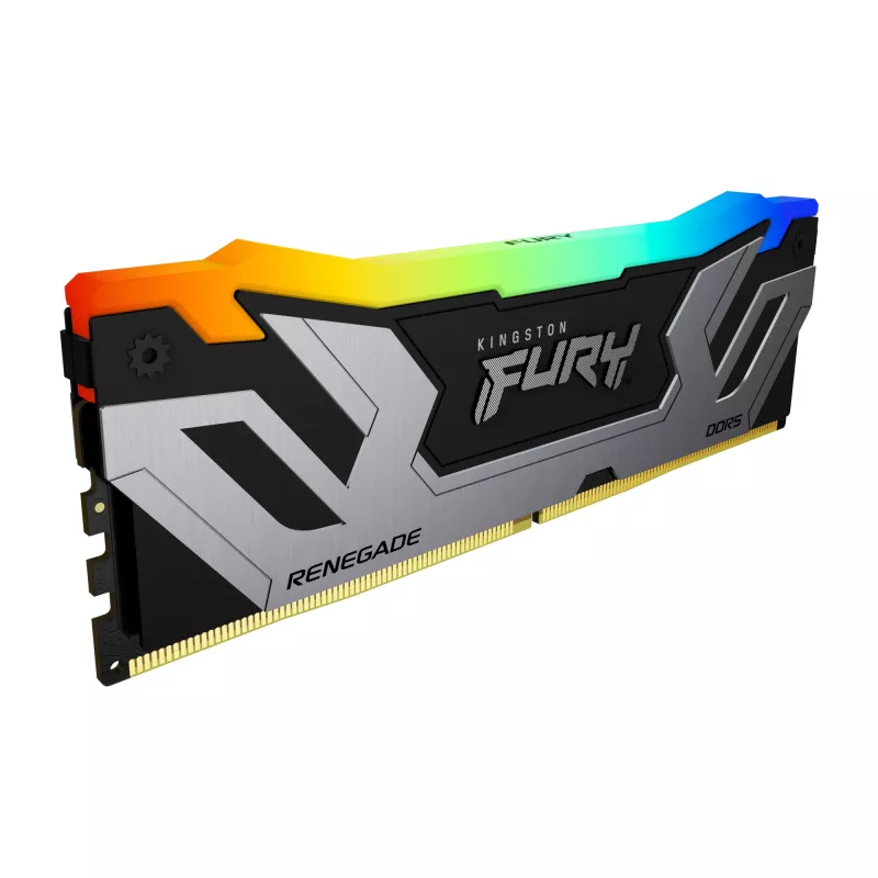 Kingston Technology FURY 48GB 8400MT/s DDR5 CL40 CUDIMM (sada 2) Renegade RGB Silver XMP