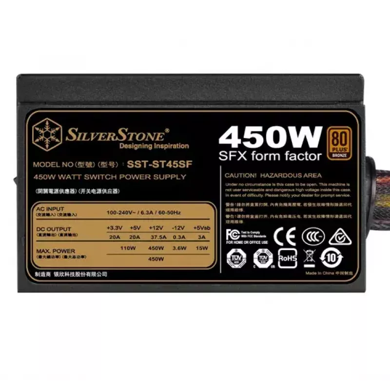 Napájací zdroj Silverstone ST45SF 450 W