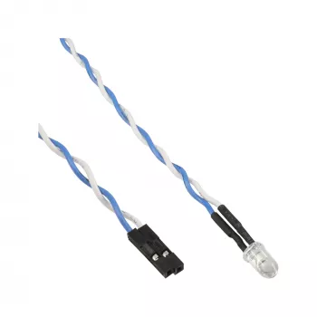 InLine Mainboard Power / HDD LED, modrá, 5 mm, 0,8 m