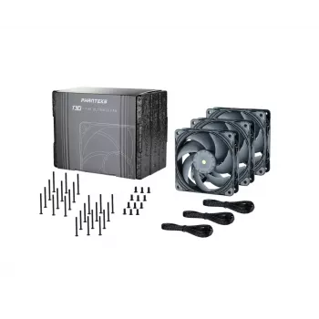 Ventilátor Phanteks PH-F120T30 120 mm ventilátor počítačovej skrine sivý 3 ks