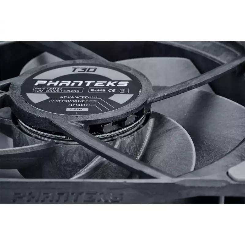 Ventilátor Phanteks PH-F120T30 120 mm ventilátor počítačovej skrine sivý 3 ks