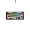 Glorious Gaming GMMK 3 75% Barebones káblová čierna – ISO, 75%, káblová, USB, RGB-LED, čierna