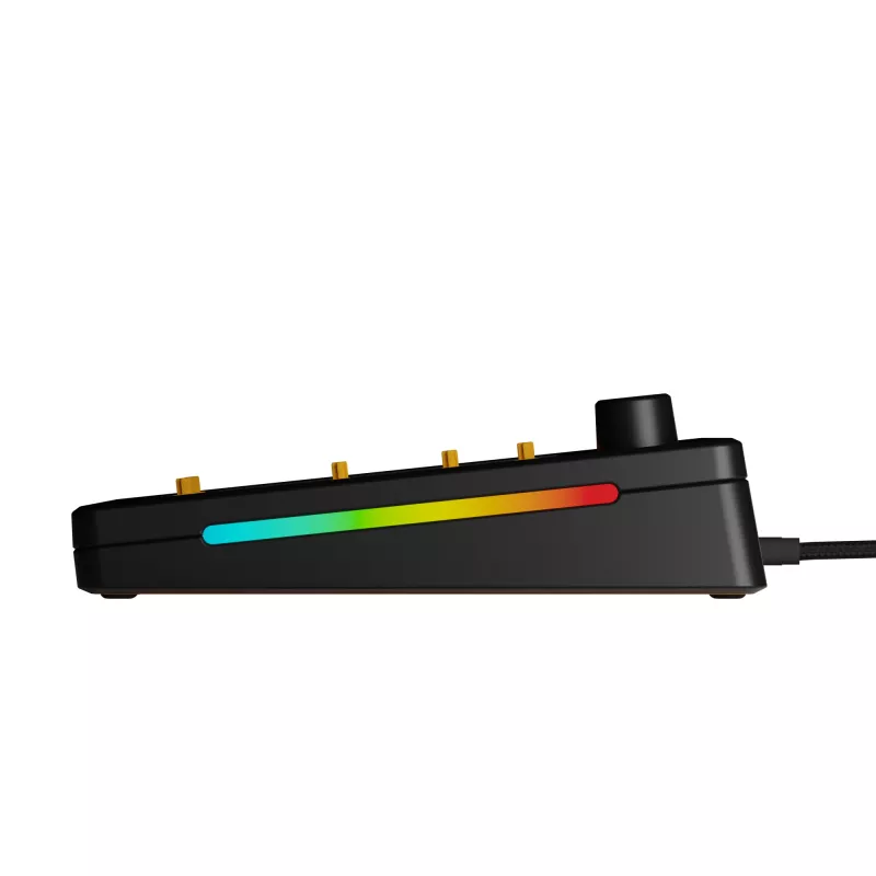 Glorious Gaming GMMK 3 75% Barebones káblová čierna – ISO, 75%, káblová, USB, RGB-LED, čierna