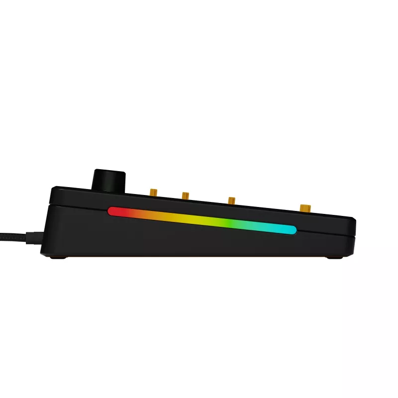 Glorious Gaming GMMK 3 75% Barebones káblová čierna – ISO, 75%, káblová, USB, RGB-LED, čierna