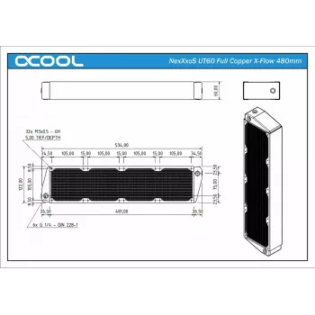 Radiátor Alphacool NexXxoS UT60 1011667