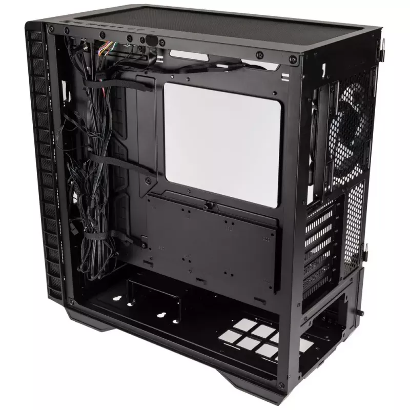 PC skriňa Kolink Observatory Y AMD SE ARGB Midi Tower čierna, transparentná