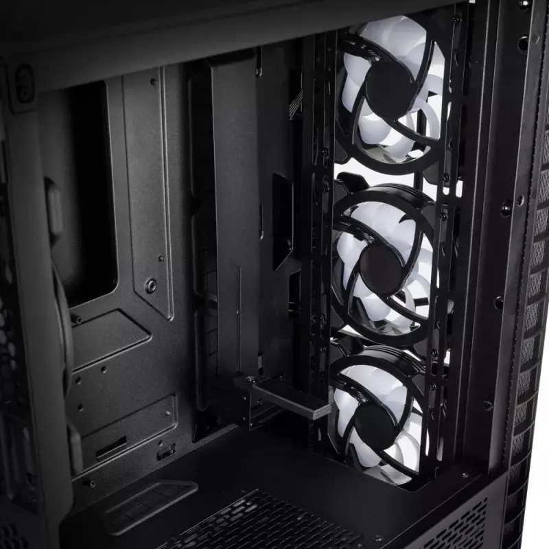 PC skriňa Kolink Observatory Y AMD SE ARGB Midi Tower čierna, transparentná