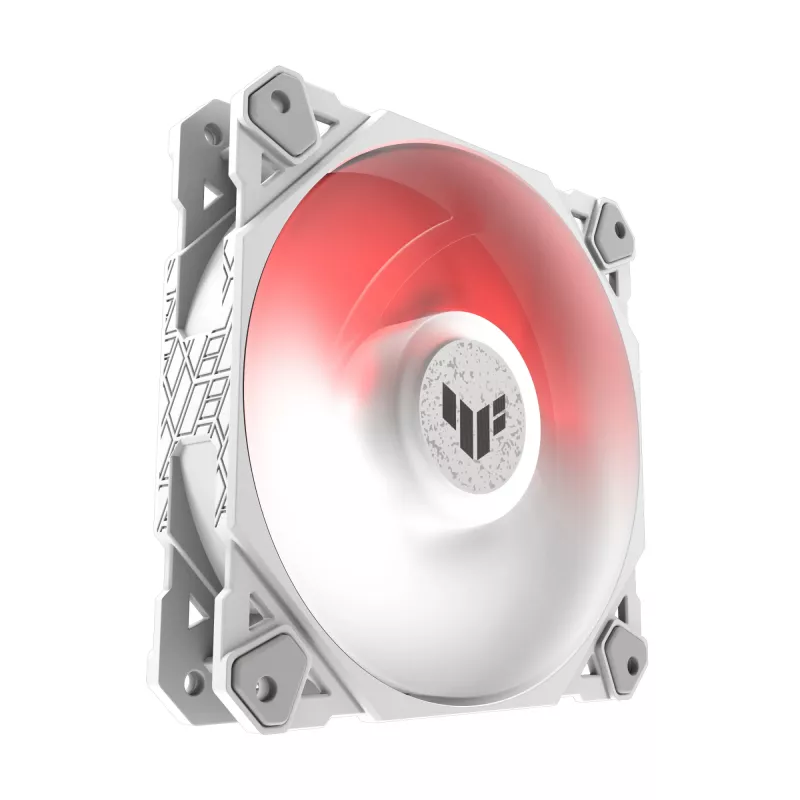 ASUS TUF GAMING TF120 ARGB WHITE EDITION počítačová skriňa vzduchový chladič 12 cm 1 ks