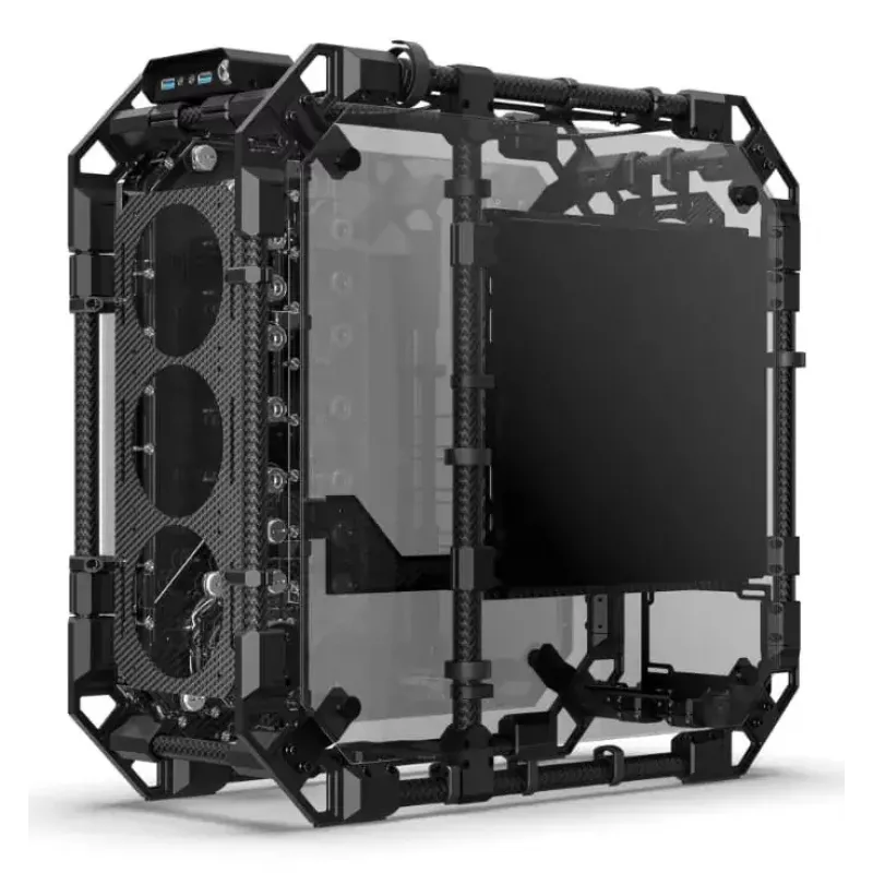 PC Case Alphacool Apex Pro Skeleton Full Tower čierna