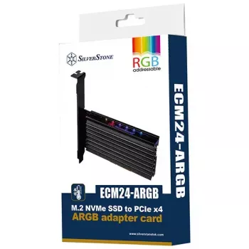 Interný M.2 adaptér Silverstone SST-ECM24-ARGB