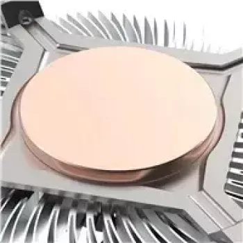 CPU-Kühler Akasa Al LGA1700 pre Thin Mini-ITX — plochý hliníkový chladič