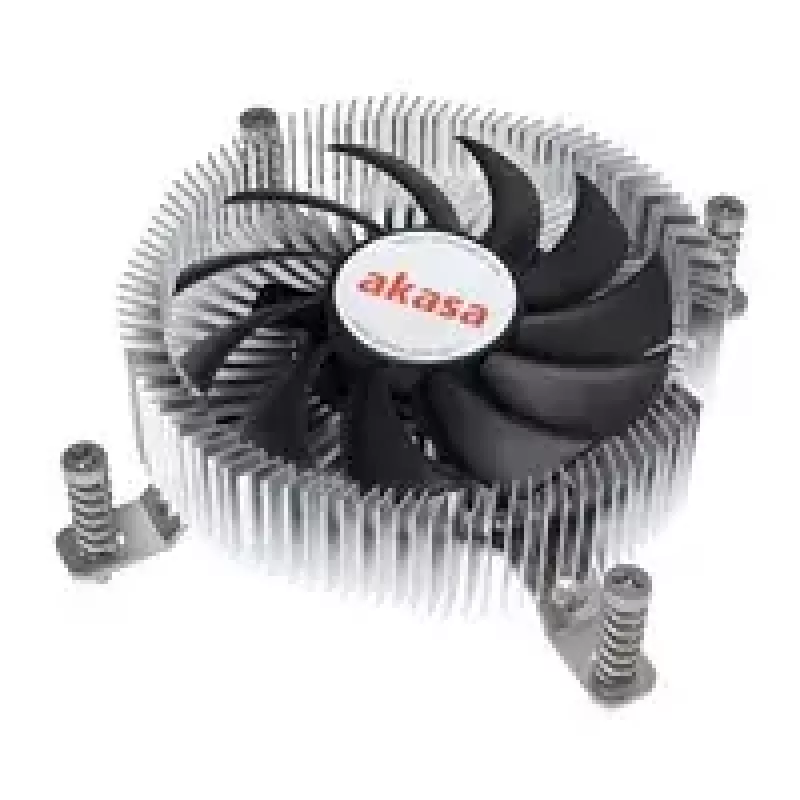 CPU-Kühler Akasa Al LGA1700 pre Thin Mini-ITX — plochý hliníkový chladič