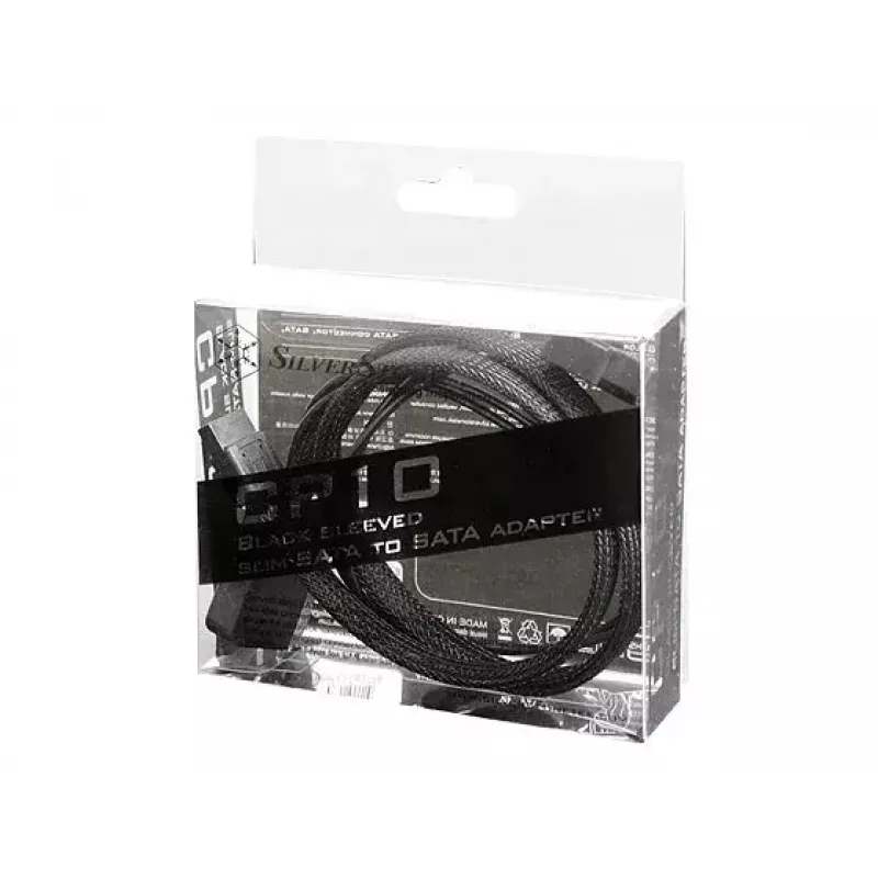 SilverStone CP10 kábel 0,5 m SATA 6-Pin Slimline konektor