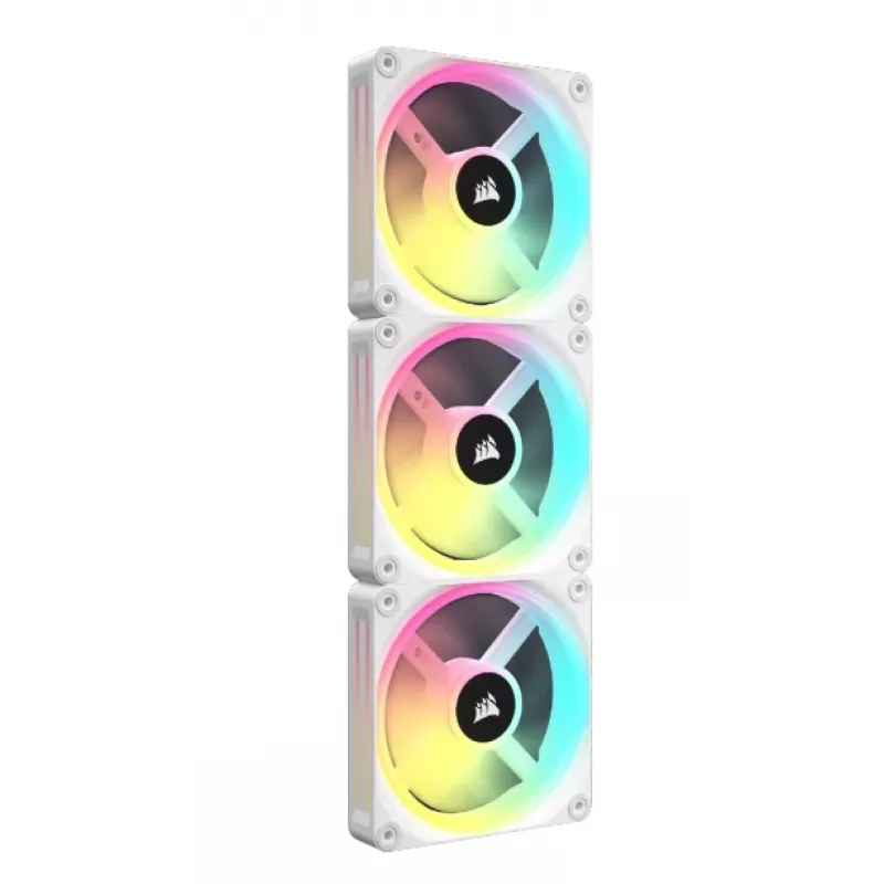 CORSAIR počítačový ventilátor skrine 12 cm biely 3 kusy (co-9051006-ww)