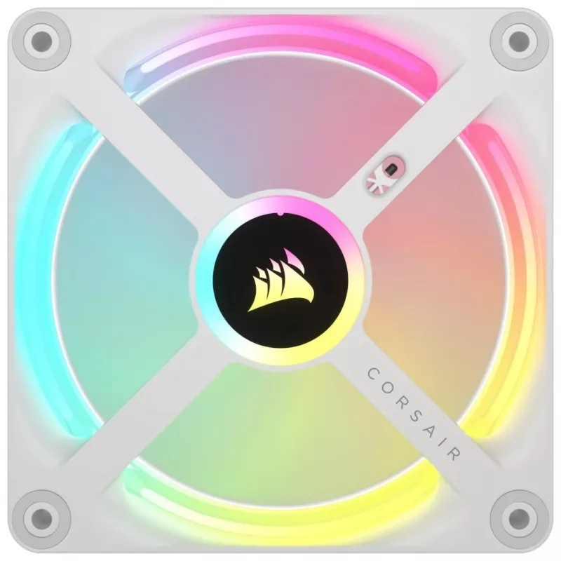 CORSAIR počítačový ventilátor skrine 12 cm biely 3 kusy (co-9051006-ww)