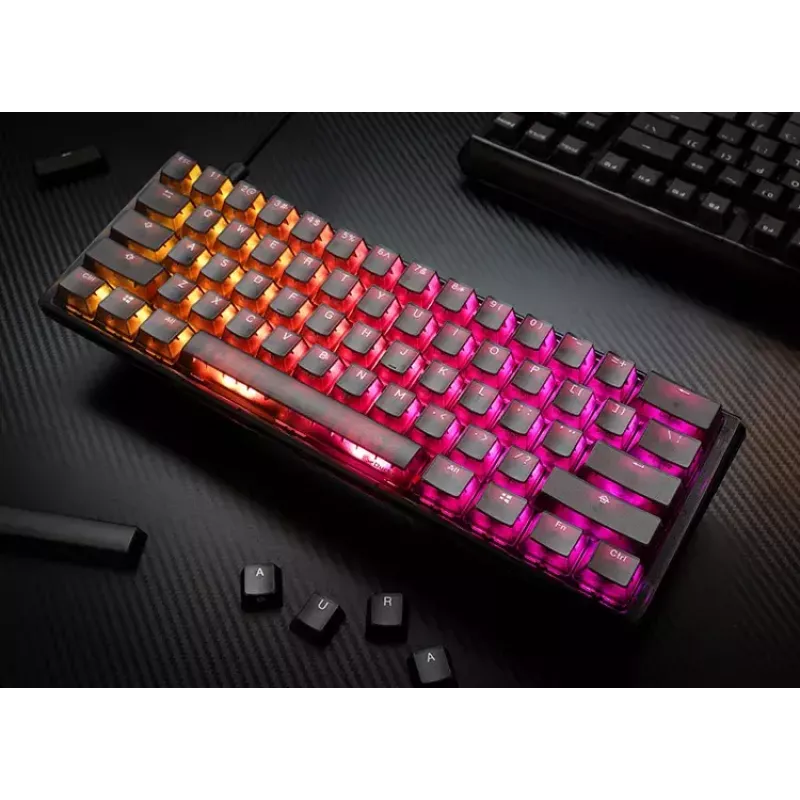 Ducky One 3 Mini klávesnica herná USB čierna mechanická RGB LED