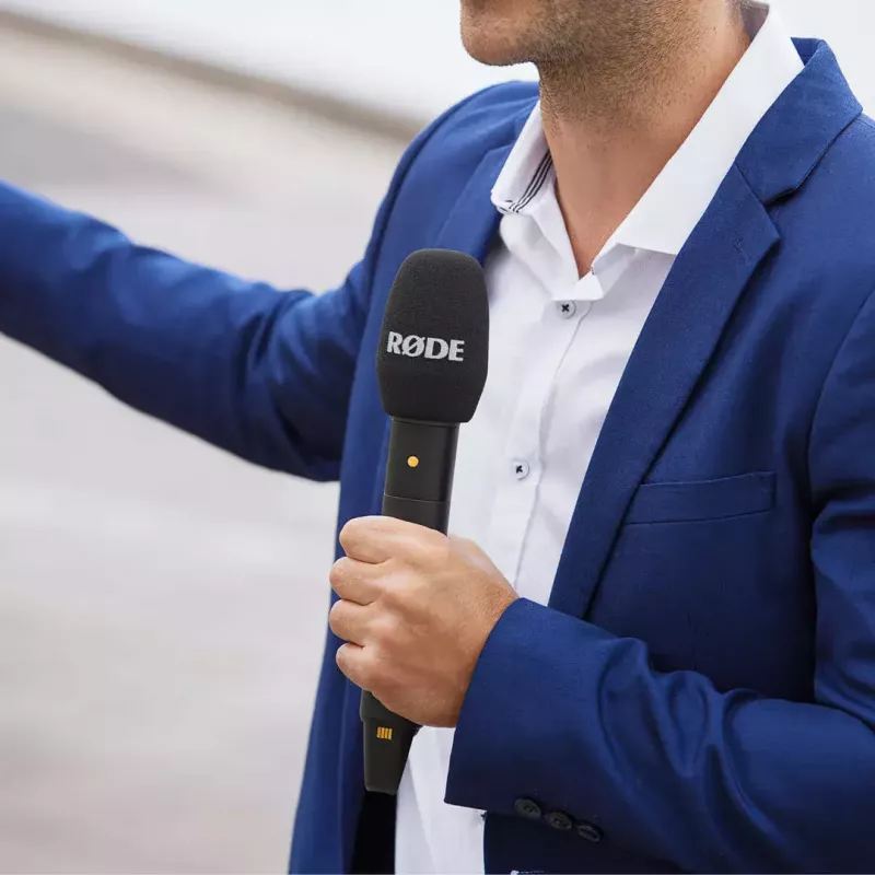 RØDE Interview PRO bezdrôtový kondenzátorový mikrofón, USB-C, 20 Hz–20 kHz, čierny