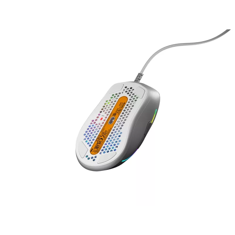 Glorious Gaming Glorious Model D 2 Wired – matná biela, pravá ruka, optická, USB Type-A, 26000 DPI, biela