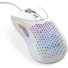 Glorious Gaming Glorious Model D 2 Wired – matná biela, pravá ruka, optická, USB Type-A, 26000 DPI, biela
