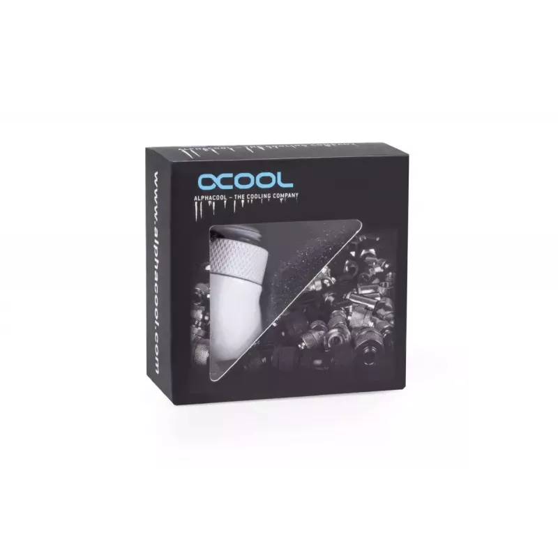 Montážna sada Alphacool Eiszapfen uhlový adaptér 45° otočný G1/4