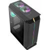 Aerocool GLADIATOR DUO ATX herná skriňa 3x ARGB 12cm ventilátory, Midi Tower, PC, čierna, ATX, micro ATX, Mini-ITX, ABS, SPCC, Gaming