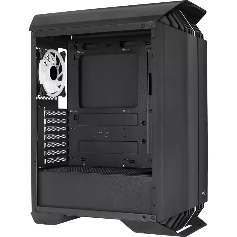 Aerocool GLADIATOR DUO ATX herná skriňa 3x ARGB 12cm ventilátory, Midi Tower, PC, čierna, ATX, micro ATX, Mini-ITX, ABS, SPCC, Gaming