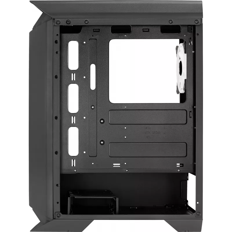 Aerocool GLADIATOR DUO ATX herná skriňa 3x ARGB 12cm ventilátory, Midi Tower, PC, čierna, ATX, micro ATX, Mini-ITX, ABS, SPCC, Gaming