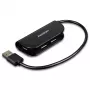 Axagon HUE-X4B Schnittstellen-Hub USB 2.0 480 Mbit/s čierna