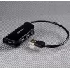 Axagon HUE-X4B Schnittstellen-Hub USB 2.0 480 Mbit/s čierna
