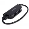 Axagon HUE-X4B Schnittstellen-Hub USB 2.0 480 Mbit/s čierna