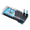 Vodný chladič + backplate Phanteks Glacier G40 akryl meď čierny transparentný
