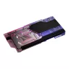 Vodný chladič + backplate Phanteks Glacier G40 akryl meď čierny transparentný