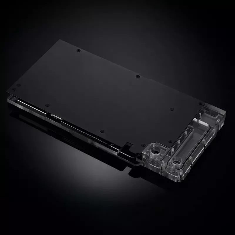 Vodný chladič + backplate Phanteks Glacier G40 akryl meď čierny transparentný