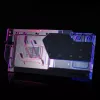 Vodný chladič + backplate Phanteks Glacier G40 akryl meď čierny transparentný