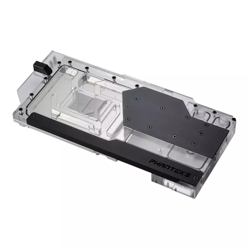 Vodný chladič + backplate Phanteks Glacier G40 akryl meď čierny transparentný