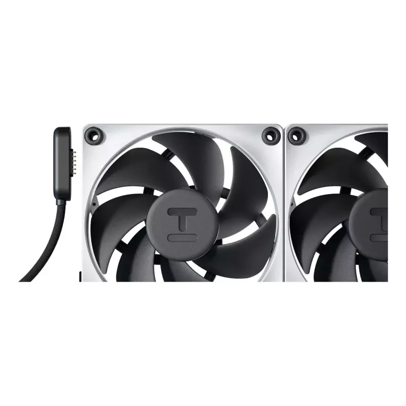 Ventilátor HYTE THICC FP12 12 cm čierny biely 3000 ot/min