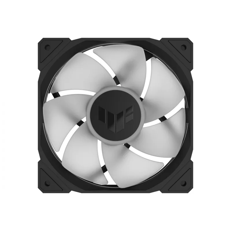 Skriňové ventilátory ASUS TUF Gaming TR120 ARGB Reverse 90DA00D0-B09020 (3 ks), 120 mm, PWM, hydraulické ložisko, čierne