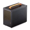 Počítačová skriňa JONSPLUS MATX Handle Case Z20 – čierno-oranžová