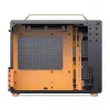 Počítačová skriňa JONSPLUS MATX Handle Case Z20 – čierno-oranžová