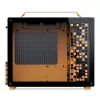 Počítačová skriňa JONSPLUS MATX Handle Case Z20 – čierno-oranžová