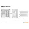 be quiet! Light Base 600 LX BGW68 počítačová skriňa Midi Tower, ATX, bočné okno z tvrdeného skla, ARGB, USB-C, podpora 360 mm chladiča, biela