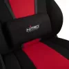 Čalúnené sedadlo Nitro Concepts E250 čierna červená výškovo nastaviteľné