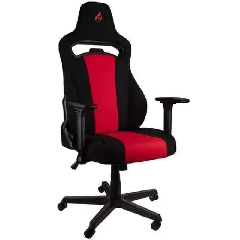 Čalúnené sedadlo Nitro Concepts E250 čierna červená výškovo nastaviteľné