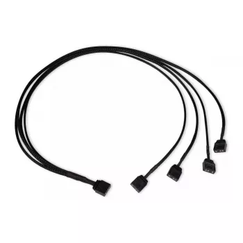 RGB rozbočovací kábel Alphacool 18712 5V čierny 600mm