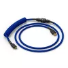 Spirálový kábel USB GLORIOUS pre mechanické klávesnice, GMMK Cobalt Blue GLO-KB-ACC-CBL-COIL-CBLU