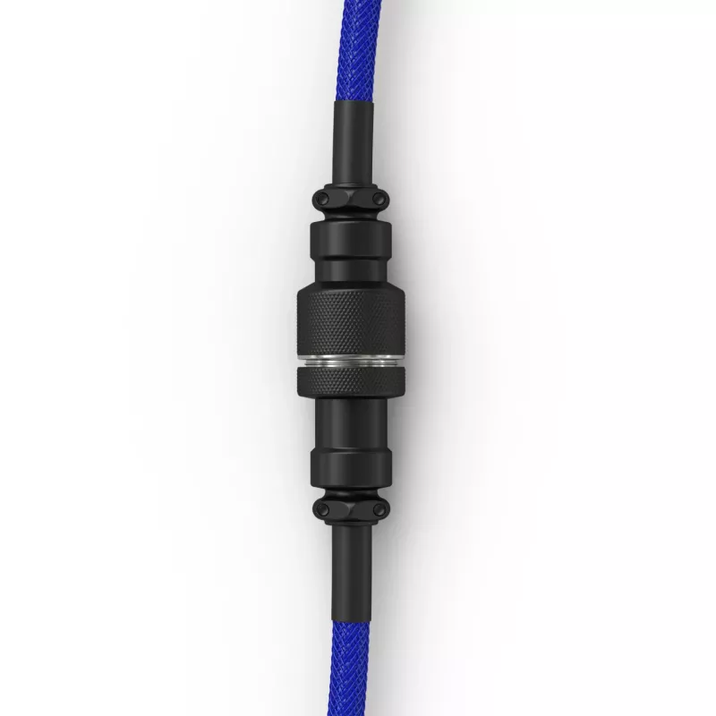 Spirálový kábel USB GLORIOUS pre mechanické klávesnice, GMMK Cobalt Blue GLO-KB-ACC-CBL-COIL-CBLU
