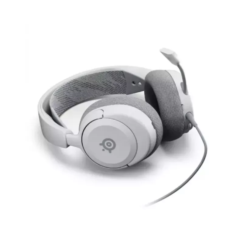 SteelSeries Arctis Nova 1 61607 drôtový herný headset, 3,5 mm jack, mikrofón na ramienku, biely